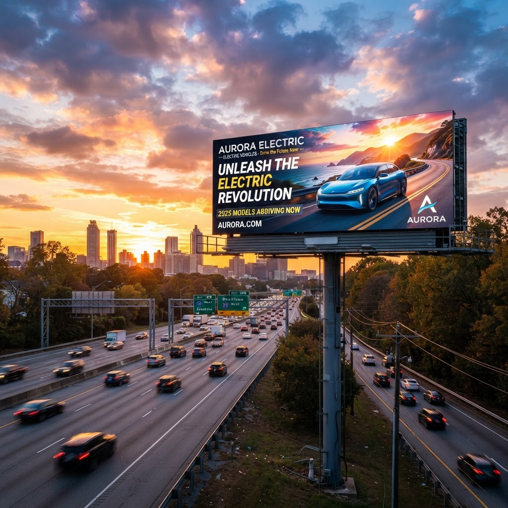 Interstate Digital Bulletin — 48×14 ft · LED
