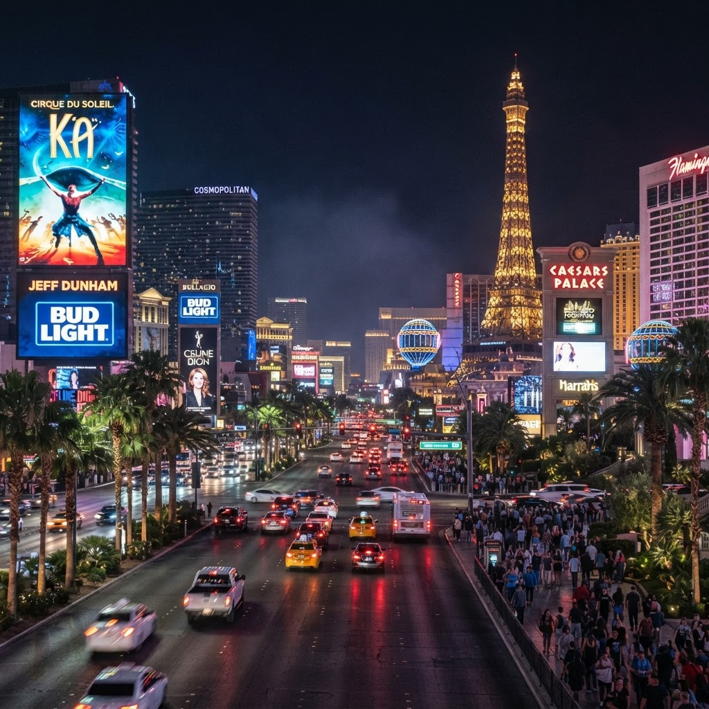 Vegas Strip Spectacular — Nevada · Full Motion